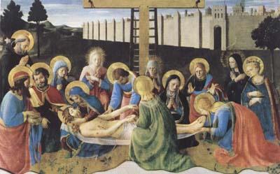 Fra Angelico The Lamentation of Christ (mk08) France oil painting art